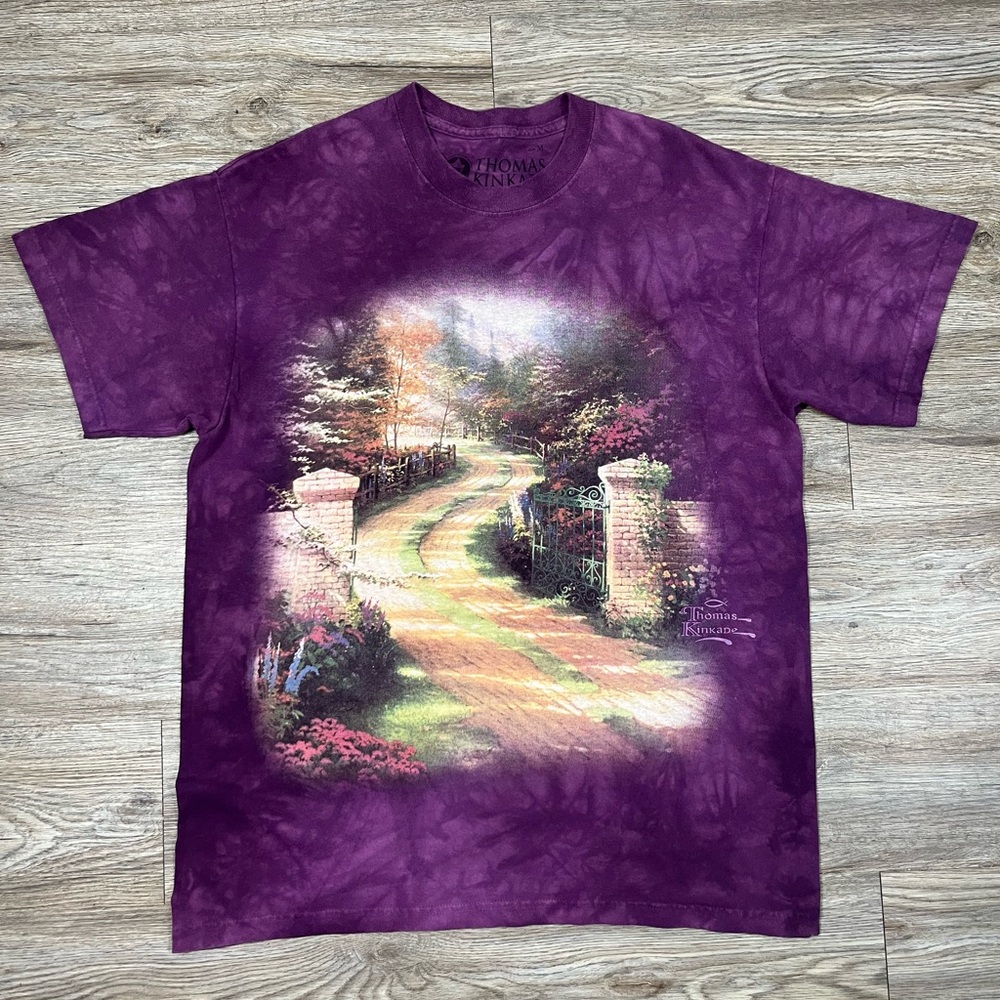 90s vintage Thomas Kinkade tshirt